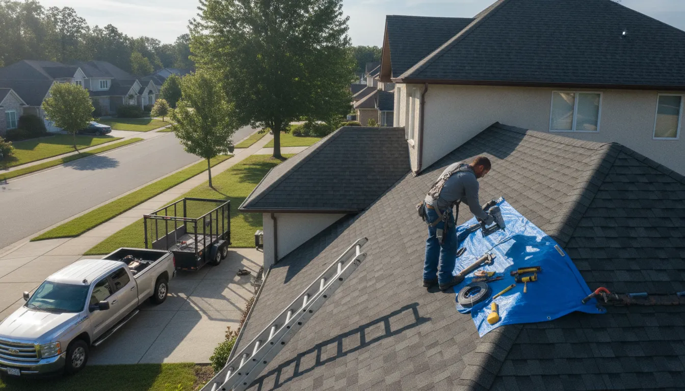 Trusted Storm Damage Roof Repair for Slade Homes & Businesses
